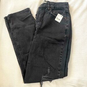 Free People Black Denim NWT 🖤
